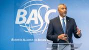 Mr. Ian Saunders, WCO Secretary General, during the closing ceremony of the 11th BASC Global Conference.